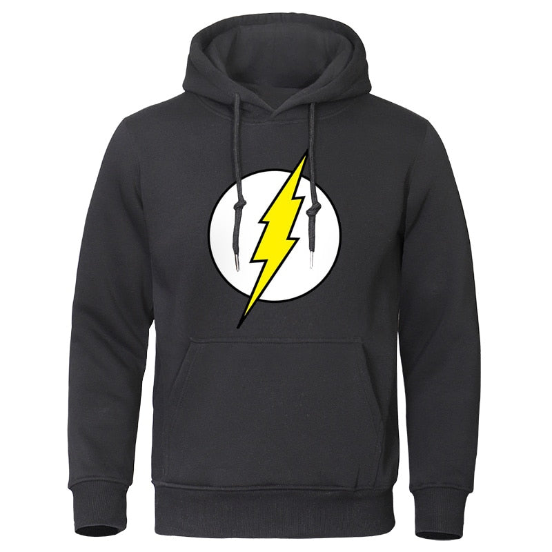 AllHeartFit™ | Men's Lightning Print Hoodie