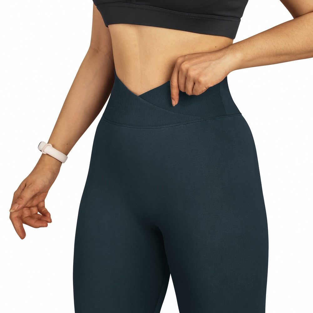 AllHeartFit™ | Women Crossover Band Leggings