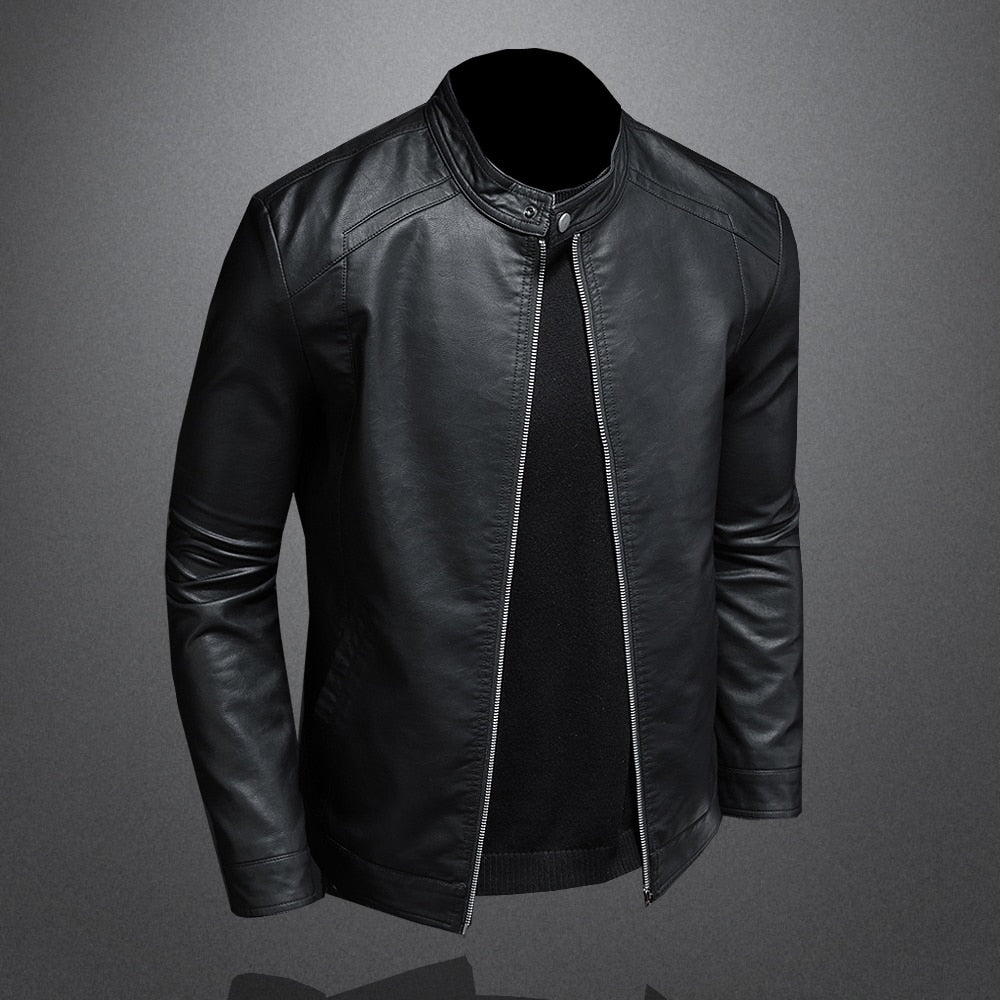 AllHeartFit™ | Men's Leather Jacket