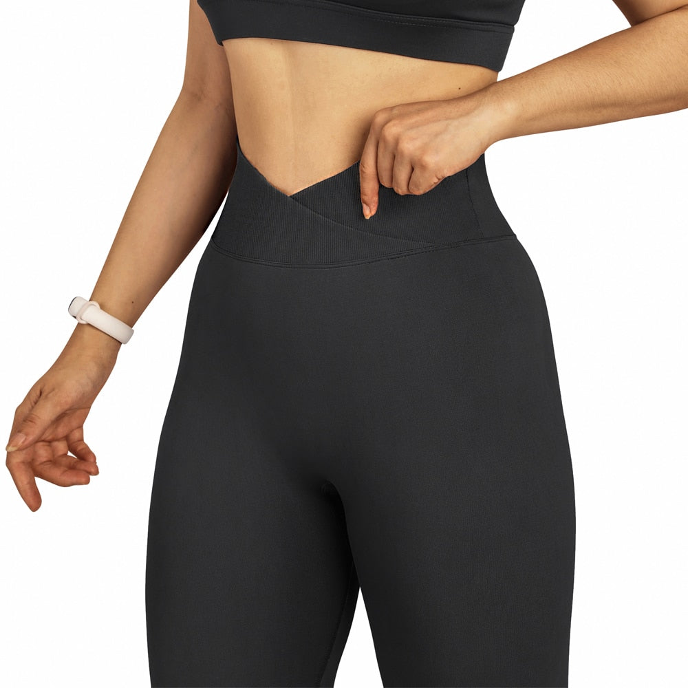 AllHeartFit™ | Women Crossover Band Leggings